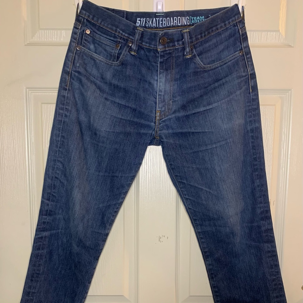Levi’s and Nike Skateboarding jeans